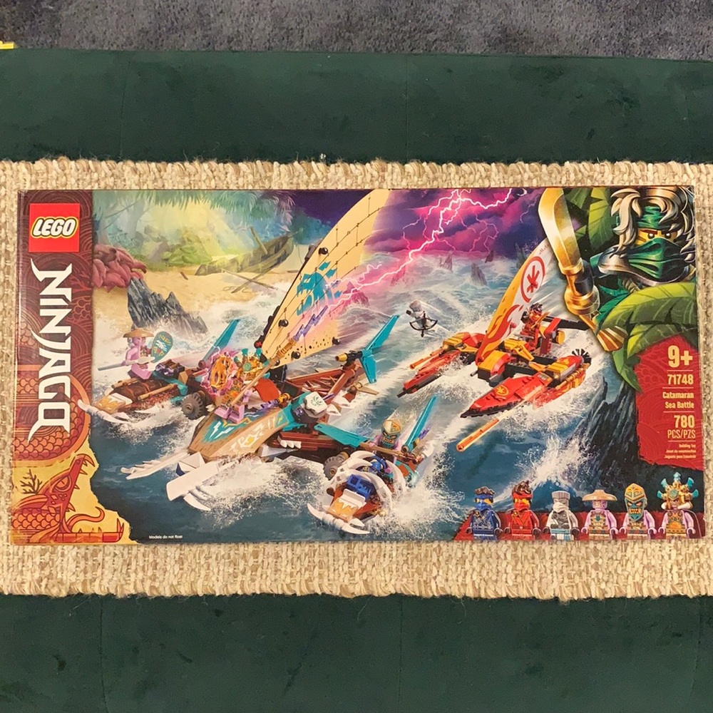 LEGO Ninjago 71748 Catamaran Sea Battle (780pcs) New and Sealed